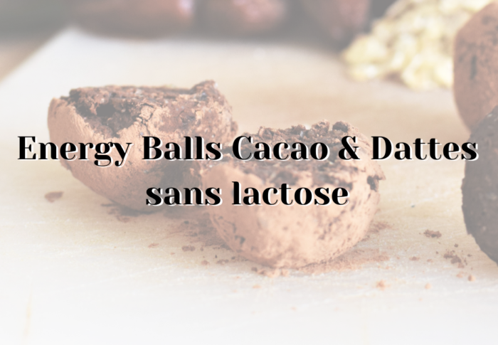 Energy Balls Cacao & Dattes